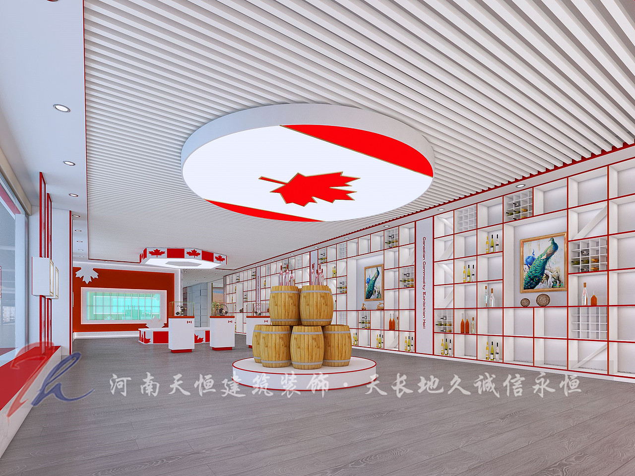 郑州展厅装修设计公司案例锦集专业用实例说话