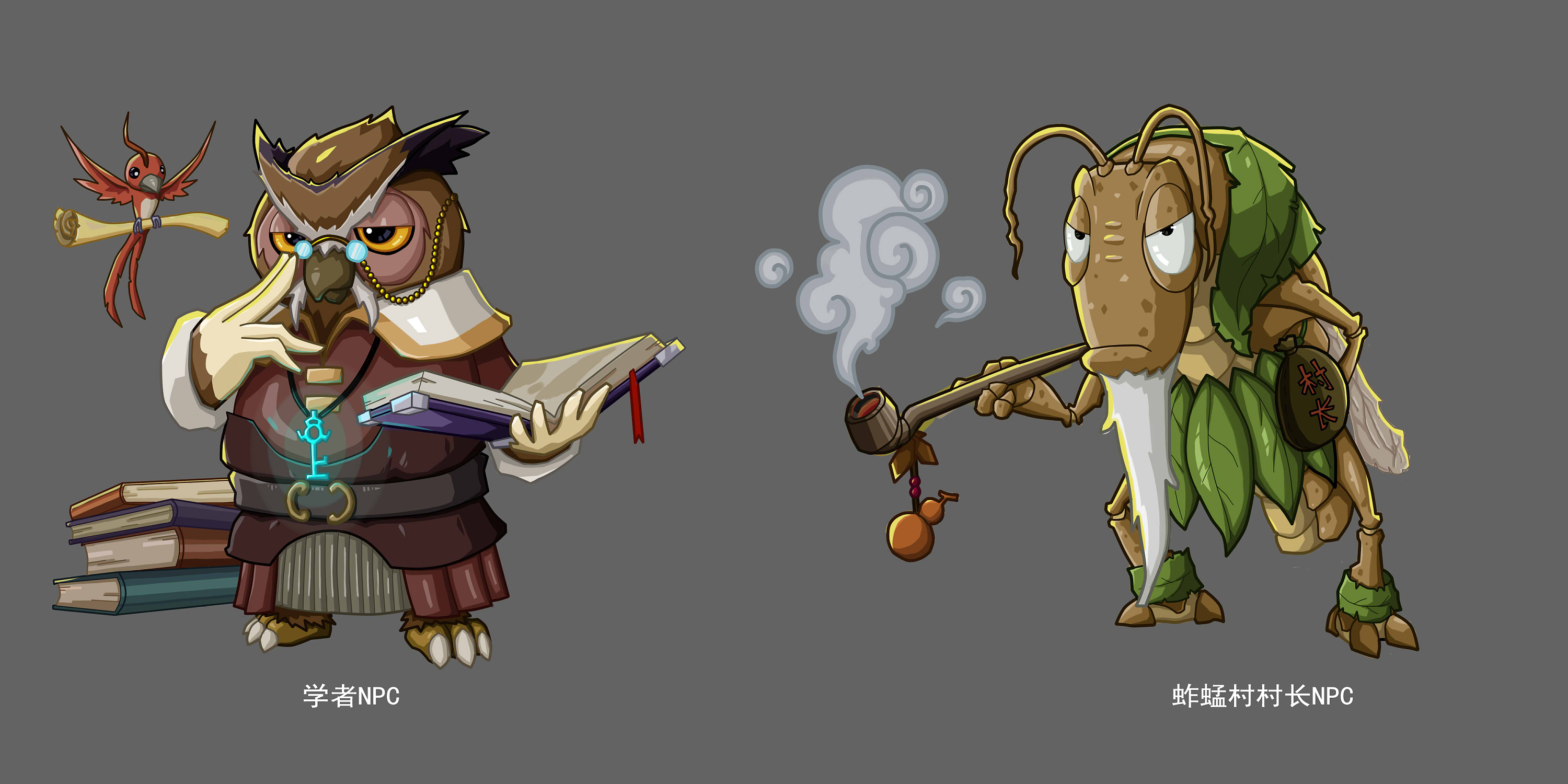 npc|插画|游戏原画|sdfl1113 - 原创作品 - 站酷 (zcool)