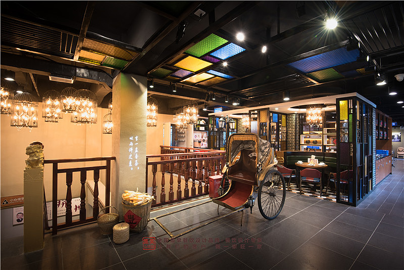 餐饮设计案例：丰圆轩深圳（图ZMjExMTI3Mzk2） - 家装设计 - 站酷设计师集美山田组设计院原创素材 - 站酷ZCOOL