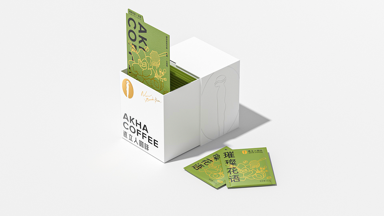 直立人咖啡 AKHA COFFEE | 整体品牌形象设计&包装设计（图ZMjkxNTIxMTUy） - 品牌 - 站酷设计师V14TEAM原创素材 - 站酷ZCOOL