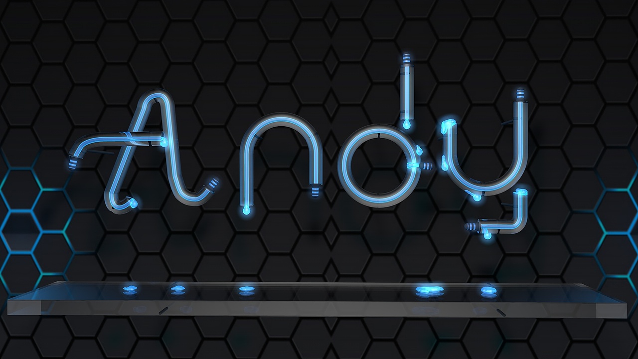 c4d-灯管字（图ZMTI0ODAxNjYw） - 其他三维 - 站酷设计师AndyKwok91011原创素材 - 站酷ZCOOL