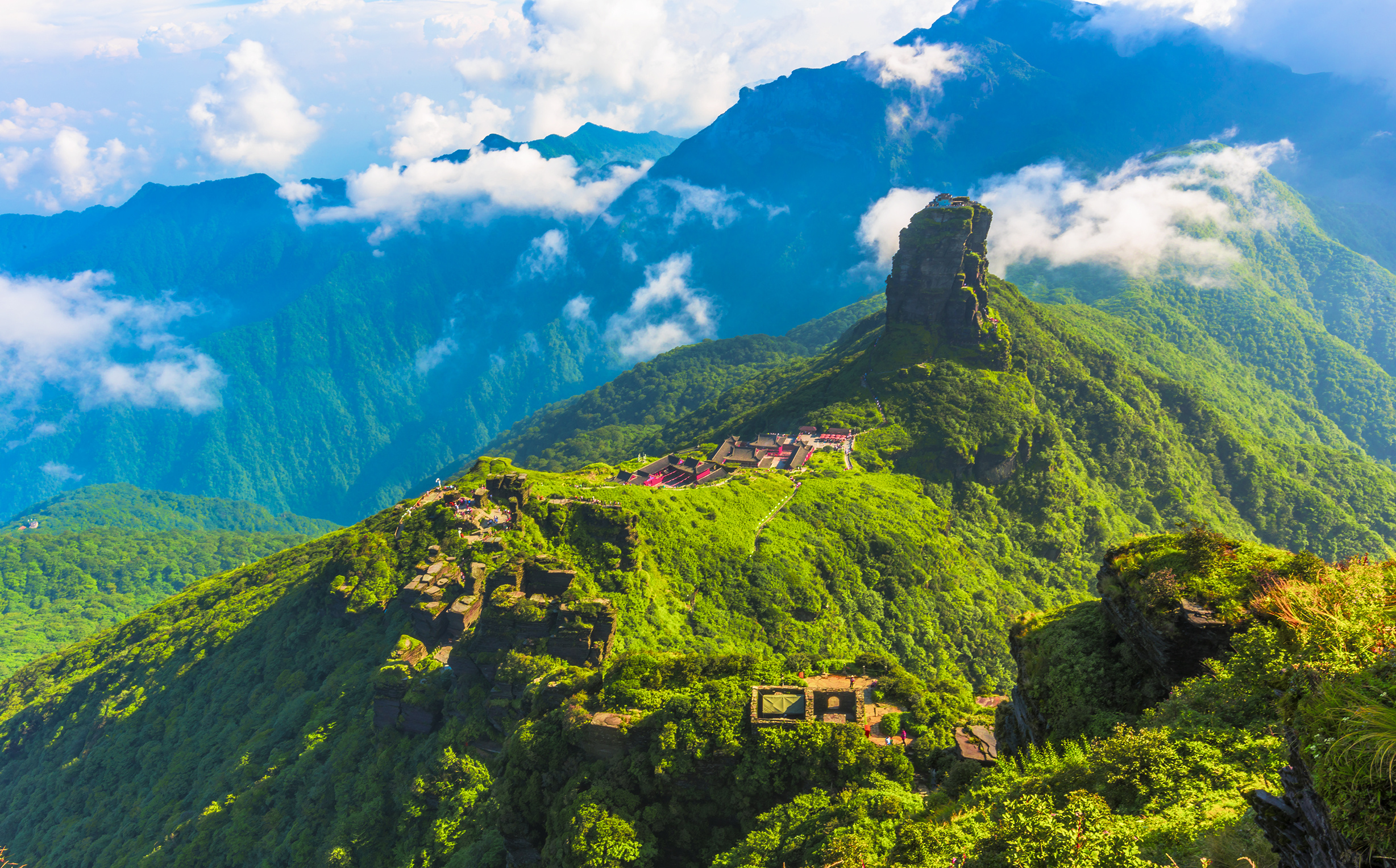 【梵山净水 梵净山色】