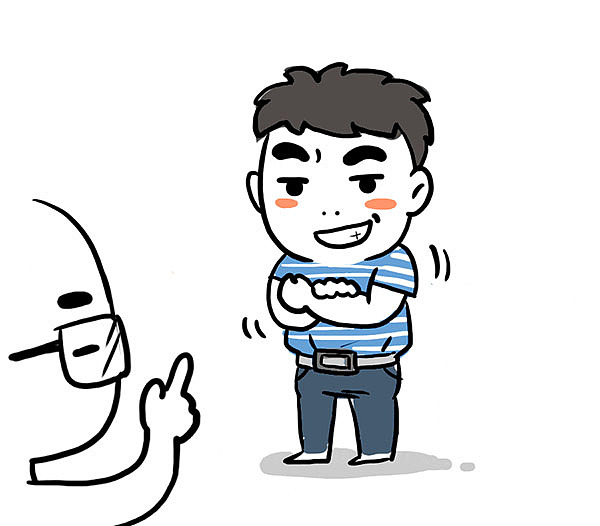 催收哥的一天-四格漫画（图ZMTM2OTU0NjQ0） - 短篇/格漫 - 站酷设计师mumu_he原创素材 - 站酷ZCOOL