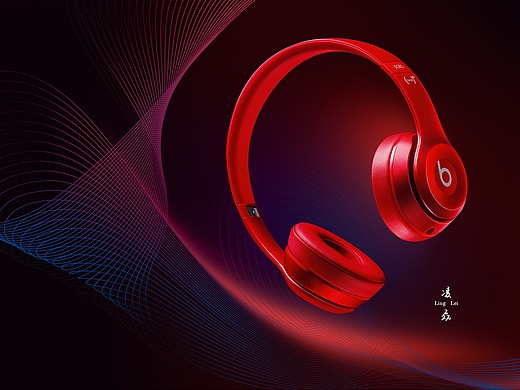 beats耳机七灯布光(外拍灯)