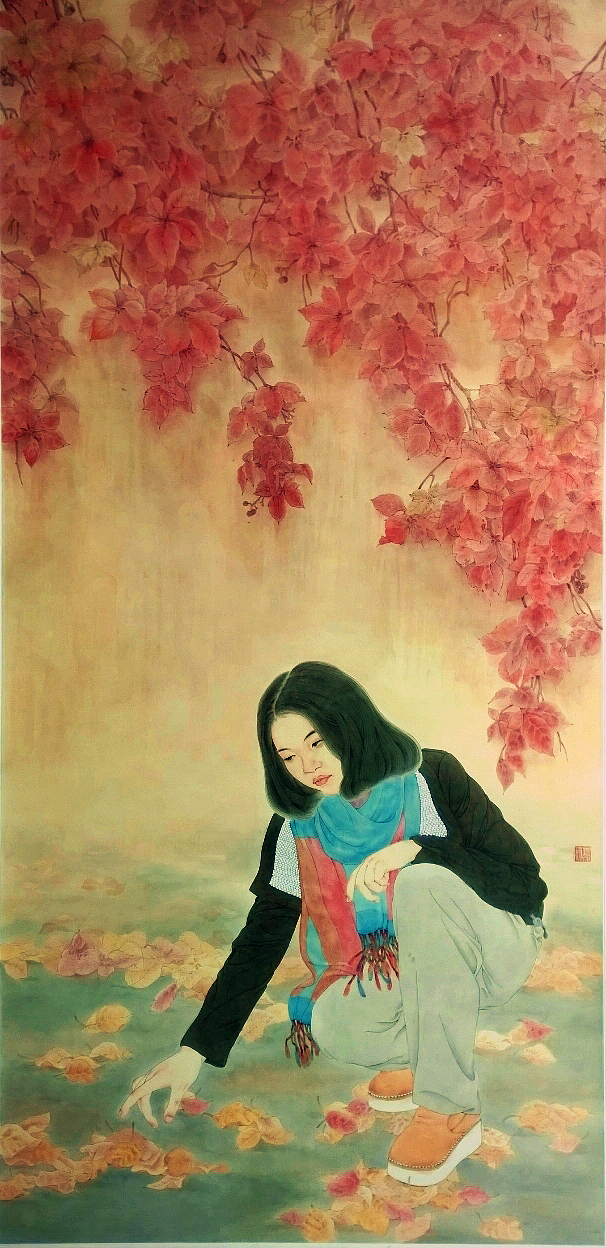 国画工笔作品（图ZNTg4NTUyOTI=） - 绘画 - 站酷设计师画面不走心原创素材 - 站酷ZCOOL