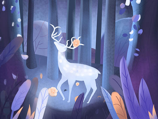 鲸梦（个人主页-ZNDEzMzM1NzY=） - 商业插画 - 站酷设计师Aaron_夏原创素材 - 站酷ZCOOL