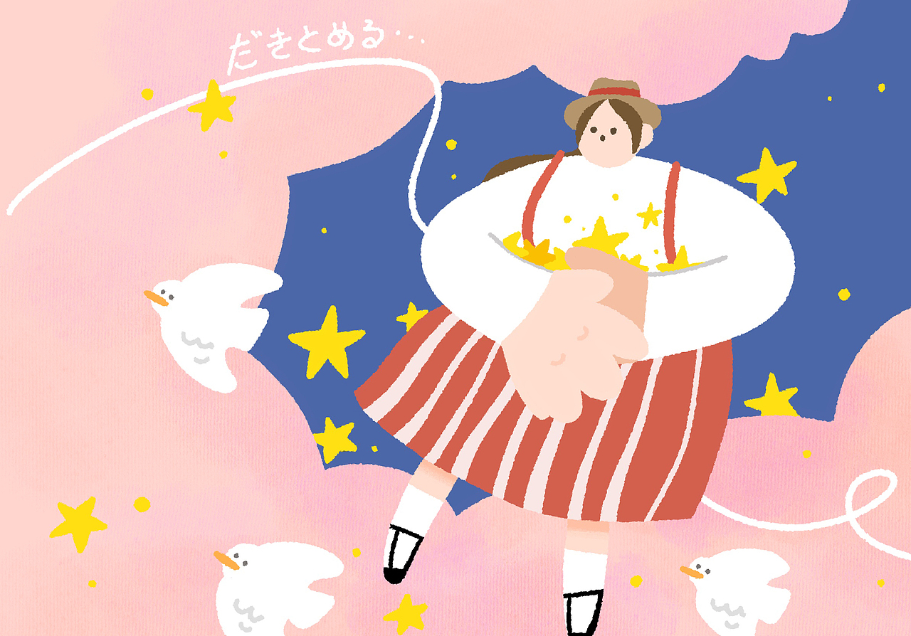 一起在春天游泳🏊‍♀️（图ZMjA0ODIzMDY0） - 创作习作 - 站酷设计师李几厘原创素材 - 站酷ZCOOL