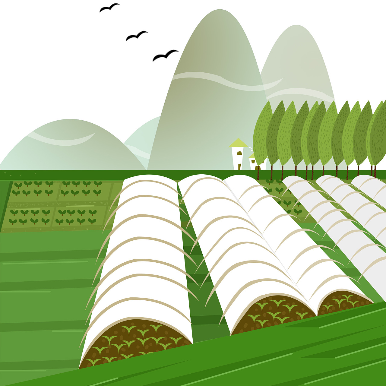 农业|插画|创作习作|何小橘 - 原创作品 - 站酷 (zcool)