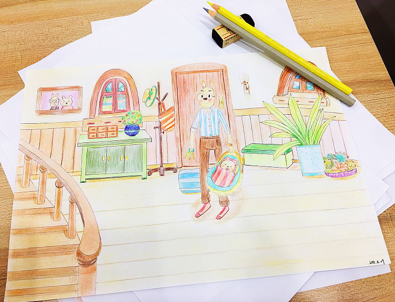 手绘（图ZMTUwMDU4NTgw） - 创作习作 - 站酷设计师狸_子原创素材 - 站酷ZCOOL