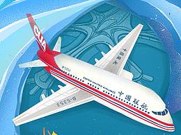 中国联合航空转场大兴一周年