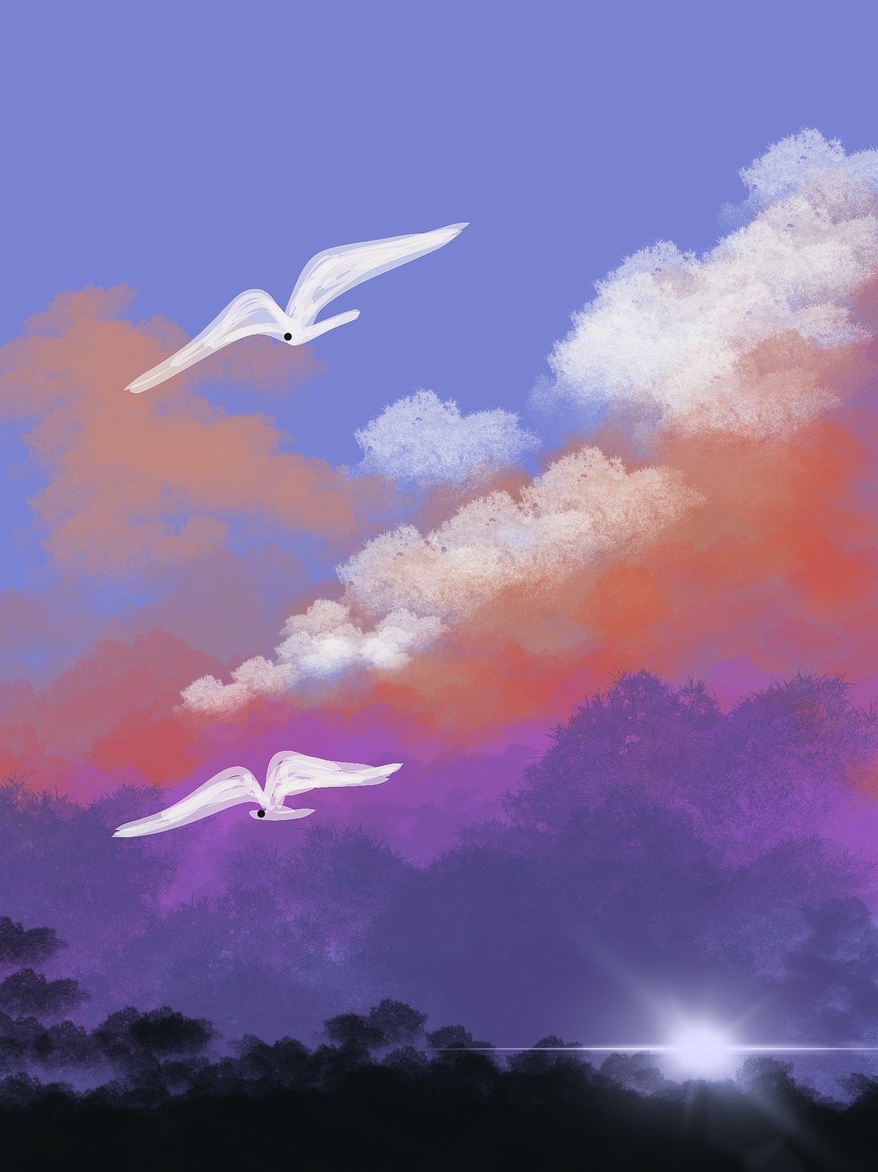 风景312（图ZMjkyMjkxODUy） - 商业插画 - 站酷设计师小鱼的小糖豆原创素材 - 站酷ZCOOL