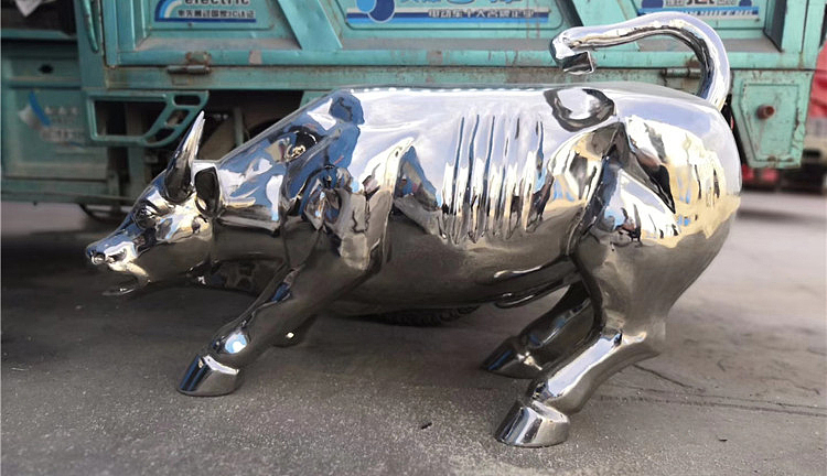 户外动物不锈钢雕塑摆件城市广场景观天鹅雕塑装饰品