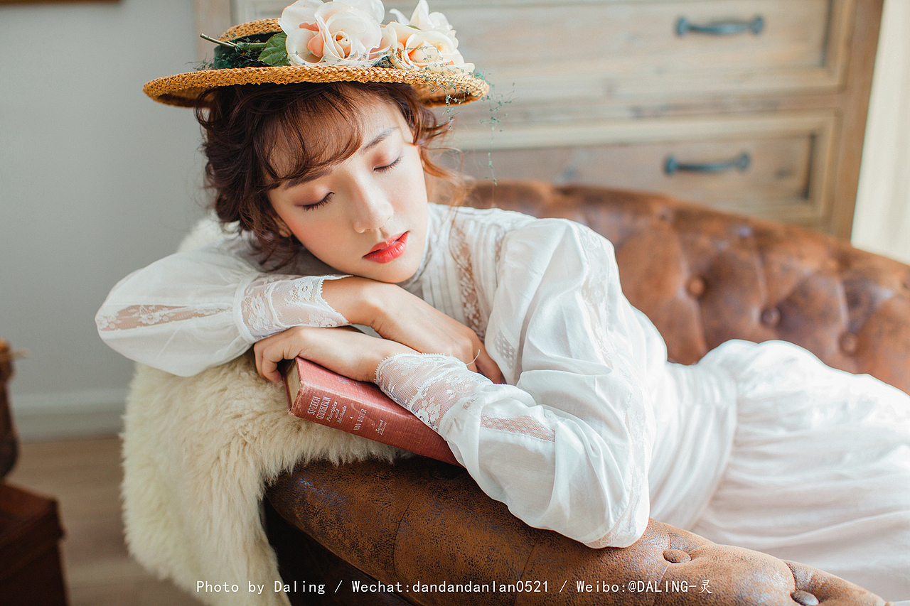 轻复古的优雅（图ZOTQ1Nzc3NzI=） - 人像摄影 - 站酷设计师DALING灵原创素材 - 站酷ZCOOL