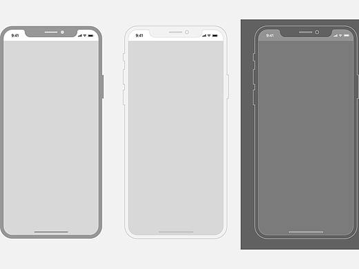 iphonex框架模版-sketch文件下載（個人主頁-ZMjQ3MjY5NDg=） - 交互/UE - 站酷設(shè)計師Xindesigner原創(chuàng)素材 - 站酷ZCOOL