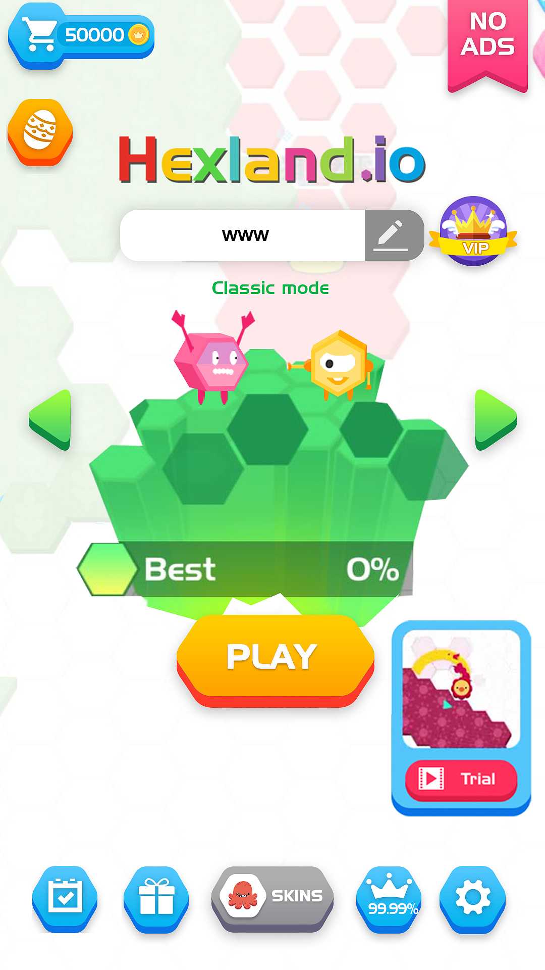 手游项目-HexSnake.io