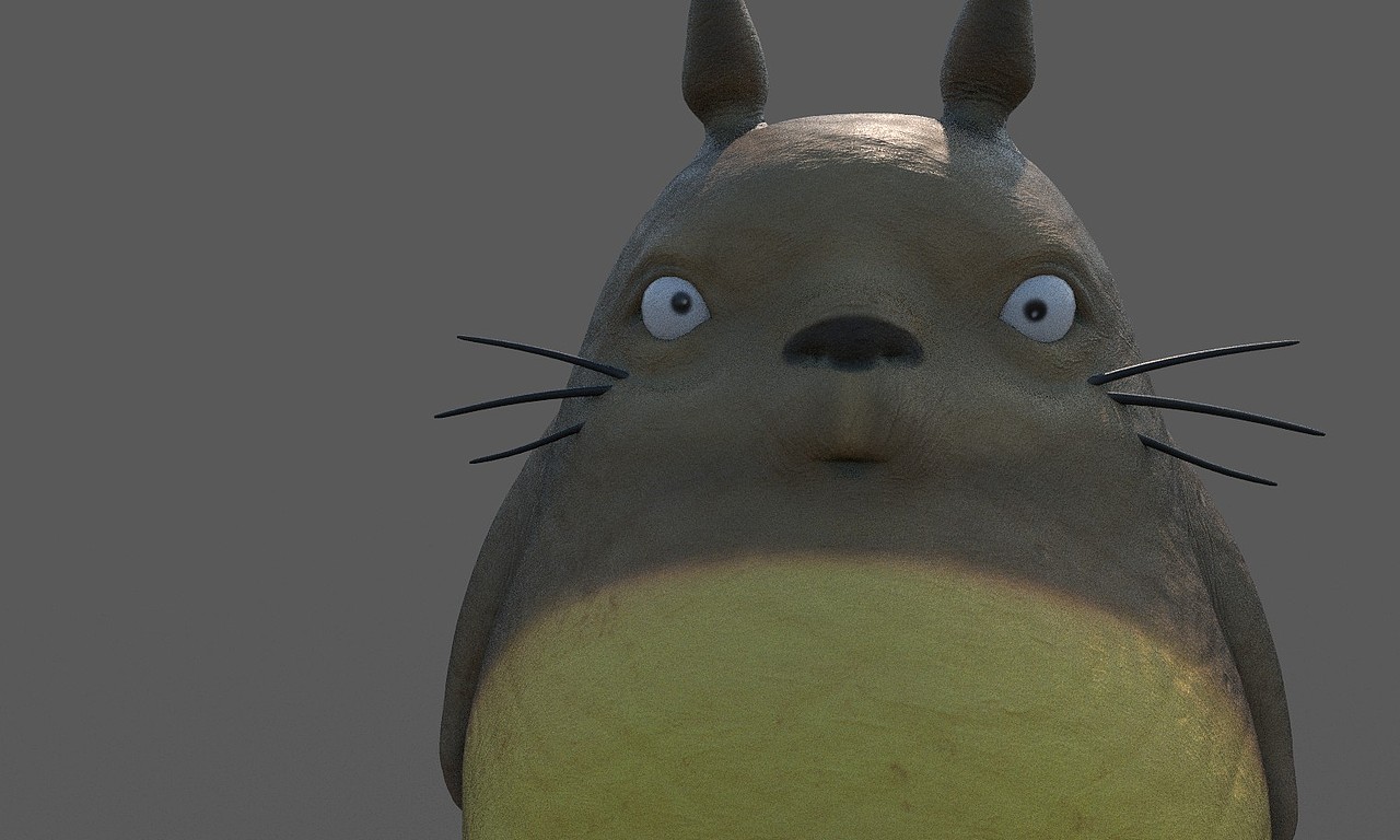 【小龙猫】用时:11小时【3d挑战】