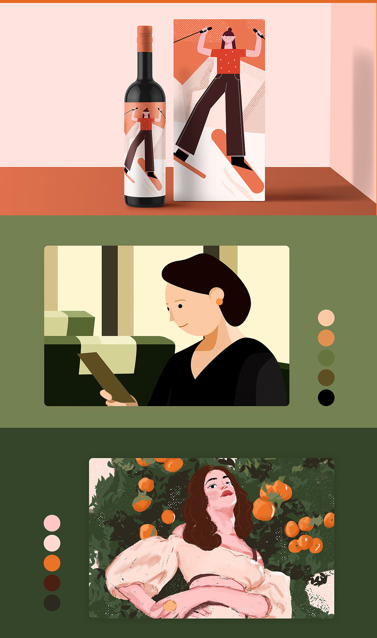 插画练习合集（图ZMjA3MTc5OTI0） - 创作习作 - 站酷设计师芋泥麻薯酱原创素材 - 站酷ZCOOL