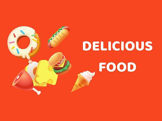 DELICIOUS FOOD（個人主頁-ZNTM1Mzg1NzI=） - 圖標(biāo) - 站酷設(shè)計師海鹽gej原創(chuàng)素材 - 站酷ZCOOL