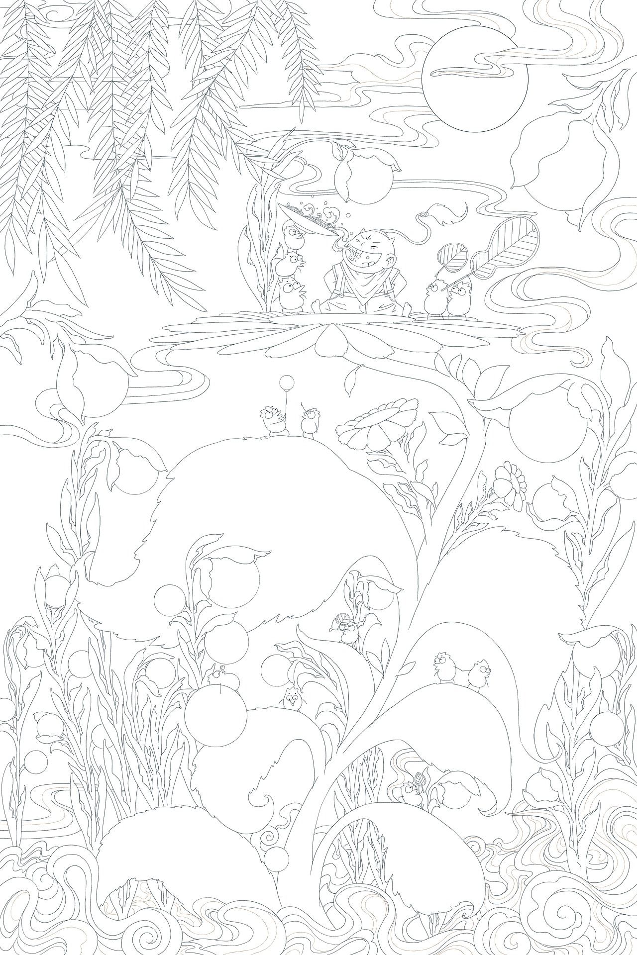 今日大暑（图ZMjE3NTQ3MzU2） - 创作习作 - 站酷设计师作舟ILLUSTRATOR原创素材 - 站酷ZCOOL