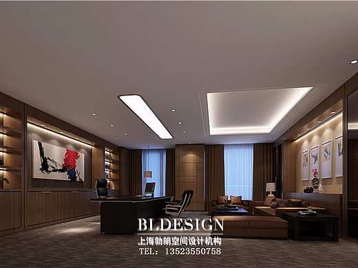 郑州办公室设计作品：现代企业办公设计案例