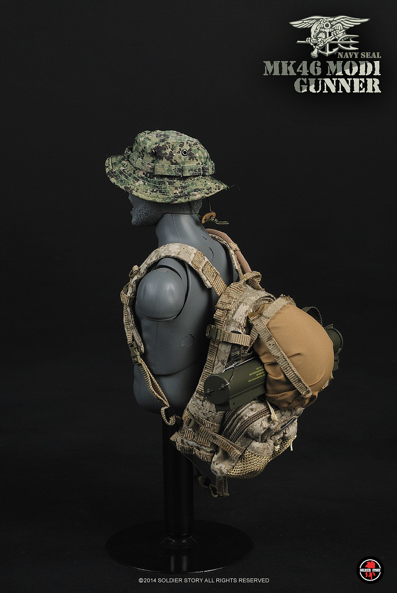 SoldierStory 美国海军海豹突击队 MK46 MOD1机鎗手（图ZMTExMDIwMzMy） - 手办/模玩 - 站酷设计师SoldierStory原创素材 - 站酷ZCOOL