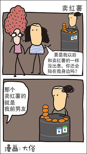 油腻中年，盘他！（图ZMTc5NDE5MDYw） - 短篇/格漫 - 站酷设计师大俗老张原创素材 - 站酷ZCOOL