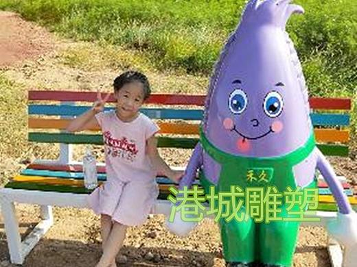 休闲农业旅游玻璃钢玉米卡通雕塑标识助力乡村振兴