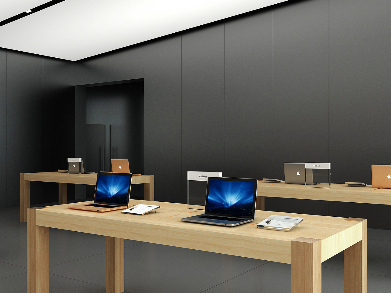 苹果体验店展示物料展示（图ZNDU3OTY1ODg=） - 展陈设计 - 站酷设计师疾亮切原创素材 - 站酷ZCOOL