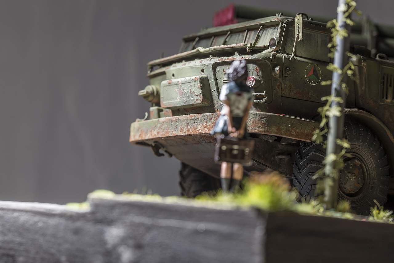 1/35小号手飓风火箭炮（图ZMjE1MTc3NjY0） - 手办/模玩 - 站酷设计师MWM1984原创素材 - 站酷ZCOOL