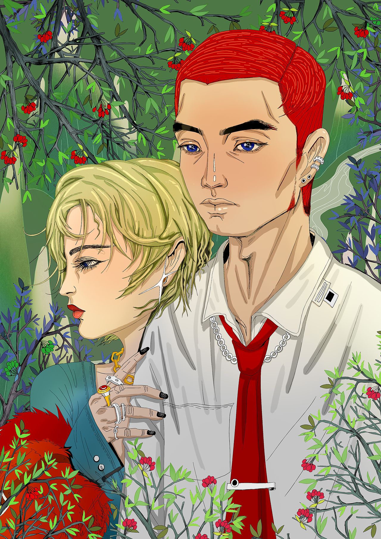 拥抱（图ZMjQ5NzE1OTAw） - 创作习作 - 站酷设计师李焦粒原创素材 - 站酷ZCOOL