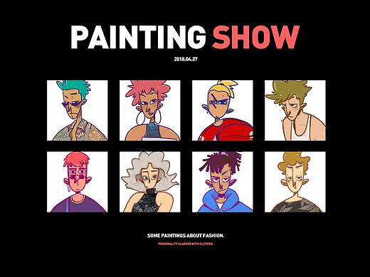 LINLIN DESIGN WORK SHOW-personality2018 手绘作品