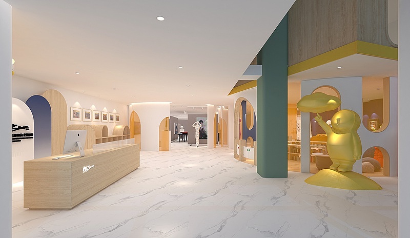 上海艺科设计|毕加索艺术培训学校设计-富于想象力源泉