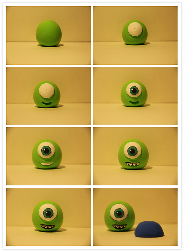 《怪兽大学》 《精灵旅社》粘土教程大合集!