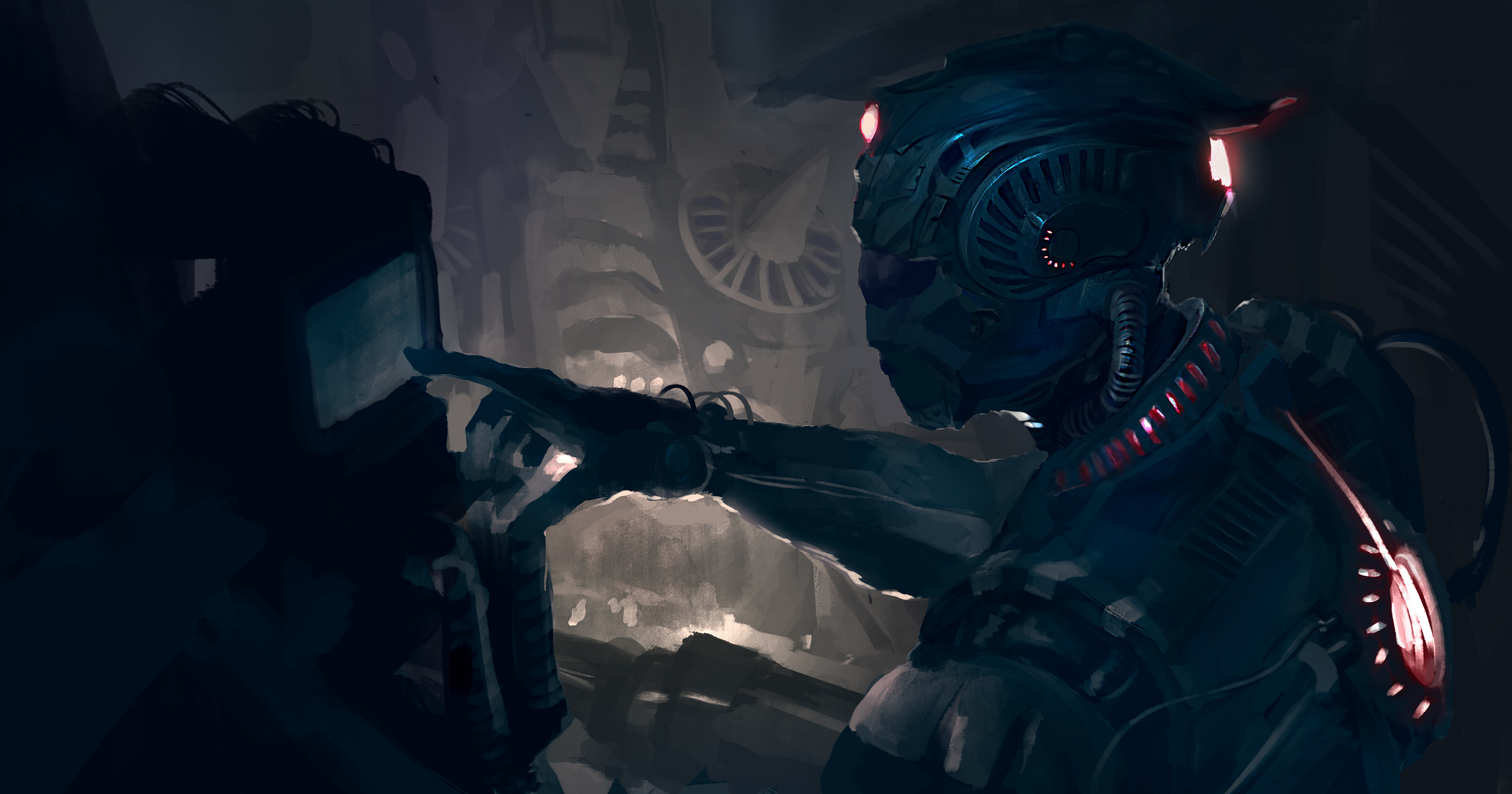 机械|插画|游戏原画|tragichero - 原创作品 - 站酷 (zcool)