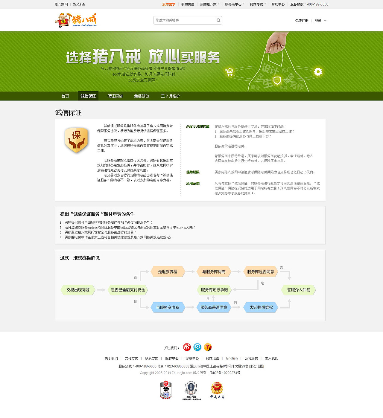 猪八戒网，网页合集