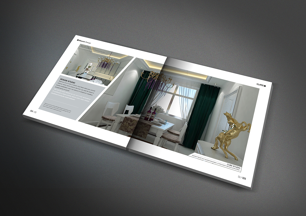 CUBE STUDIO 画册（图ZNjY2NTI4NA==） - 其他平面 - 站酷设计师哦不里噶古原创素材 - 站酷ZCOOL