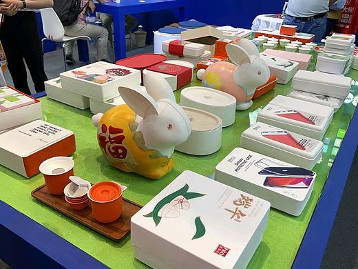 龙珠普洱茶纸浆模塑礼盒包装（个人主页-ZNjY0Nzk1MjQ=） - 包装 - 站酷设计师爱美达纸浆模塑原创素材 - 站酷ZCOOL