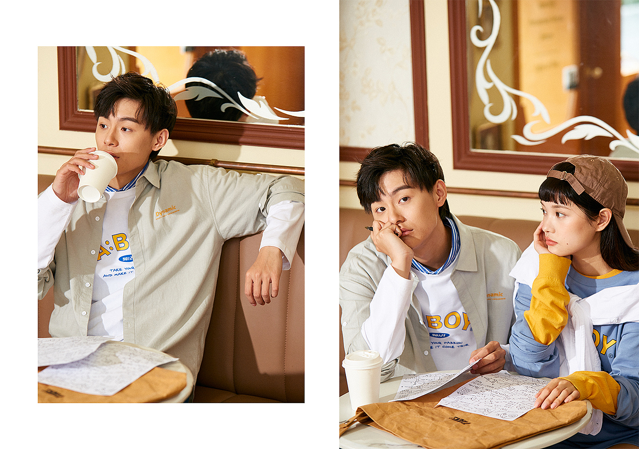 情侣棚拍商业摄影