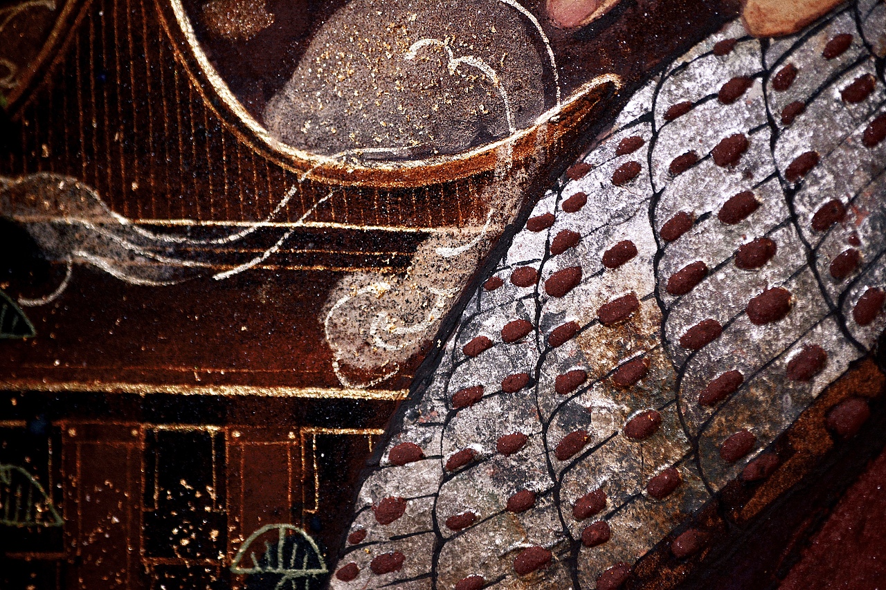 岩彩画｜蘭（图ZMjc5NzEyNDg0） - 绘画 - 站酷设计师芥子yueyue原创素材 - 站酷ZCOOL