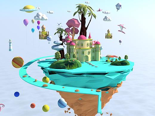 C4D（个人主页-ZMzkzOTU5MjQ=） - 场景 - 站酷设计师一起喝可乐吧原创素材 - 站酷ZCOOL