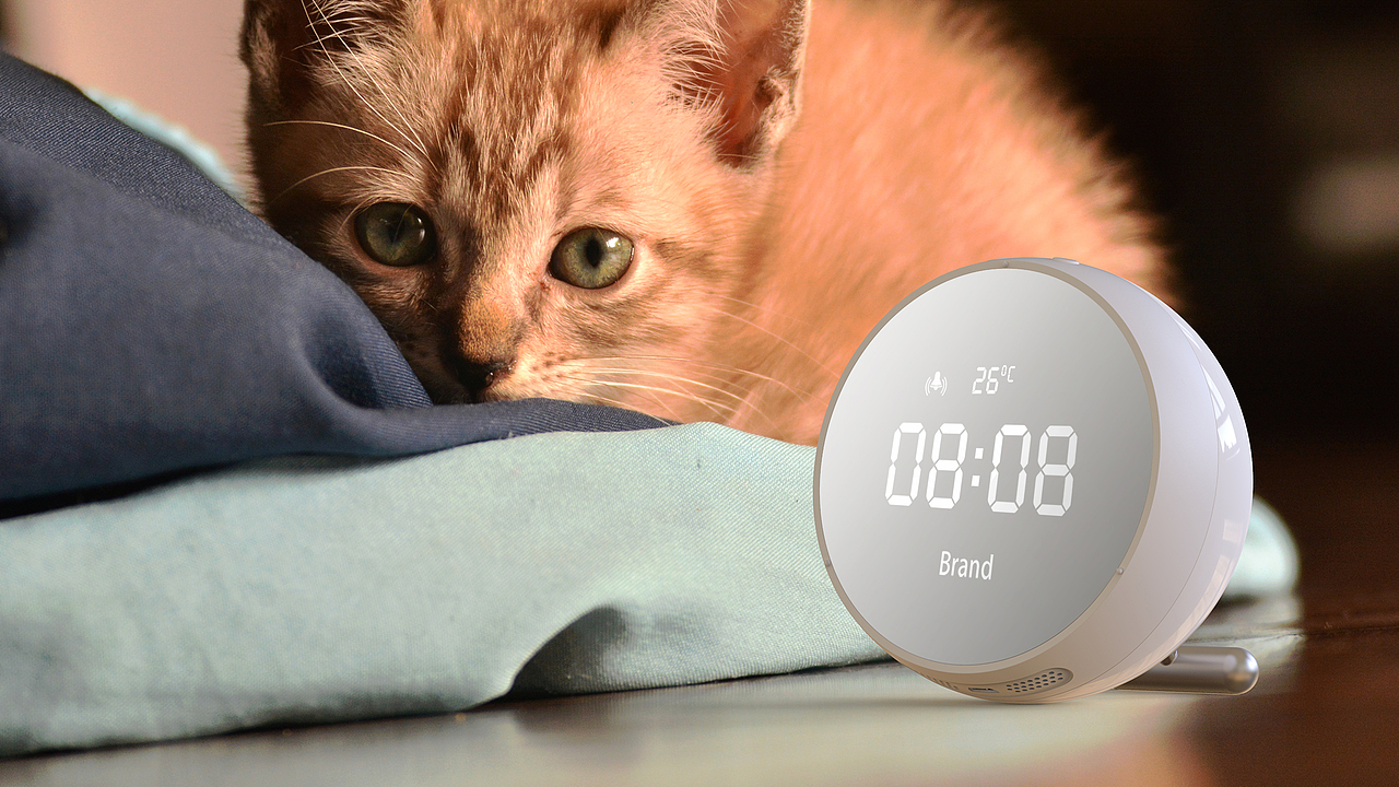 桌面伴侣-时钟灯