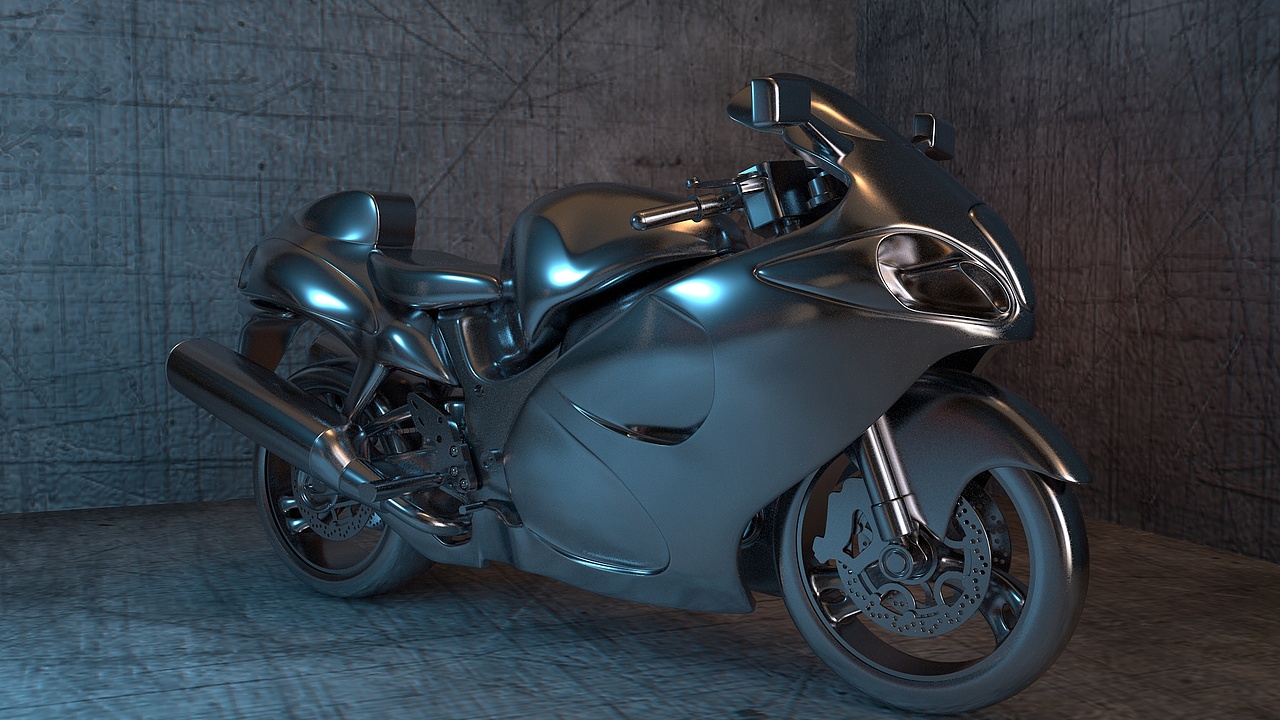 摩托车（C4D）（图ZODEwMzQ0MDQ=） - 机械/交通 - 站酷设计师智豪仔原创素材 - 站酷ZCOOL