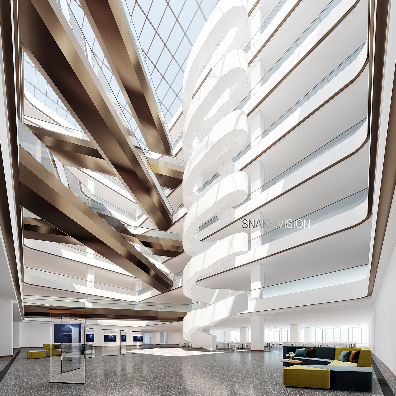 2020/工装渲染作品合集（图ZMjM1ODY3ODEy） - 家装设计 - 站酷设计师Snake_vision原创素材 - 站酷ZCOOL