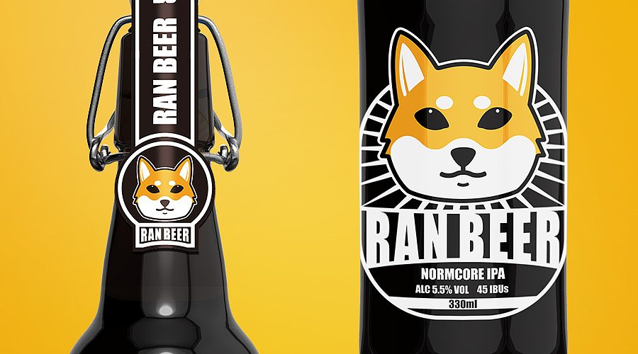 RAN BEER 自酿酒标志&包装设计（图ZNTMyOTgwMjg=） - 品牌 - 站酷设计师升哥玩设计原创素材 - 站酷ZCOOL