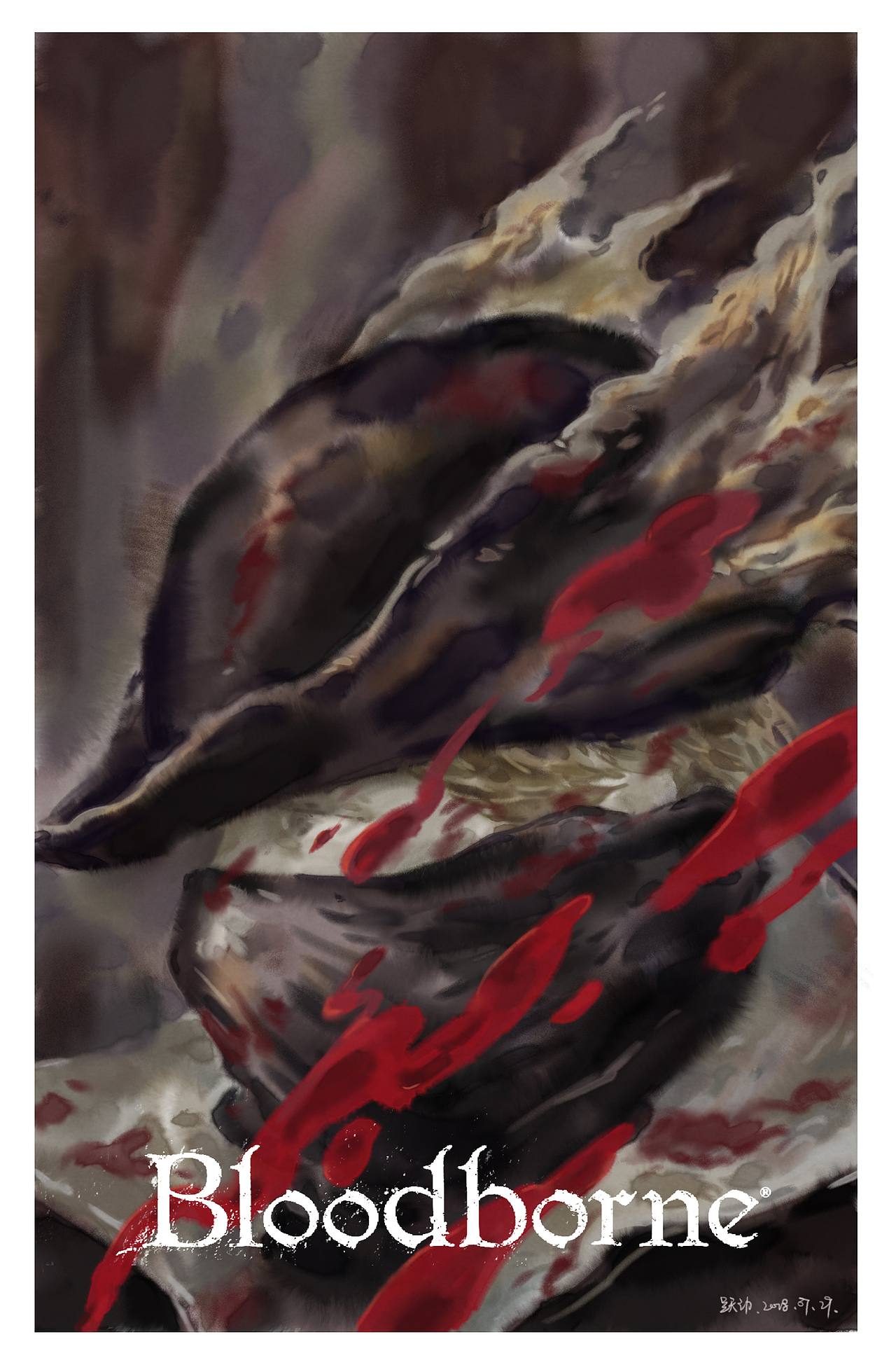 血 源（图ZMTI1NjQ1NTI0） - 新锐潮流插画 - 站酷设计师跃动原创素材 - 站酷ZCOOL