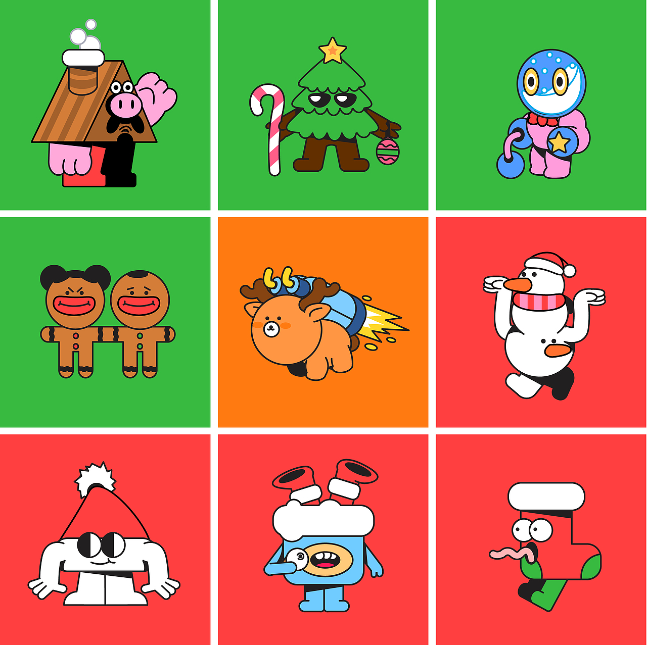 野狗富贵 | 99 little monsters