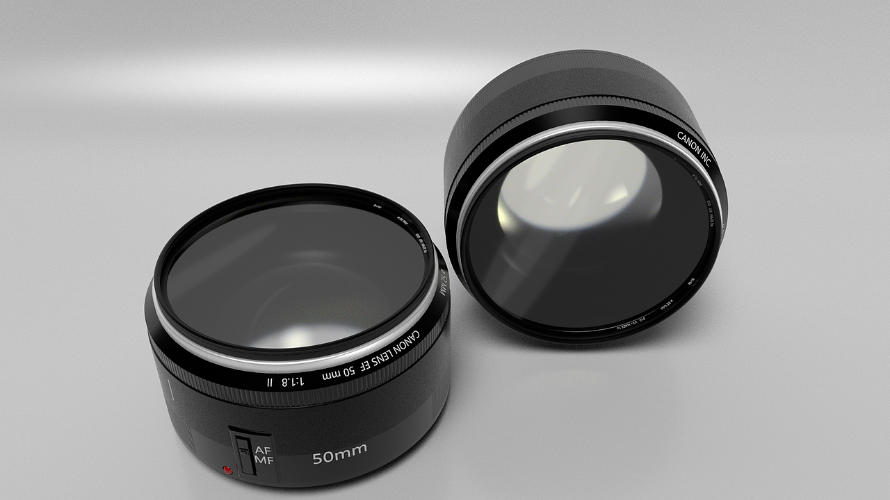 佳能小痰盂建模渲染练习