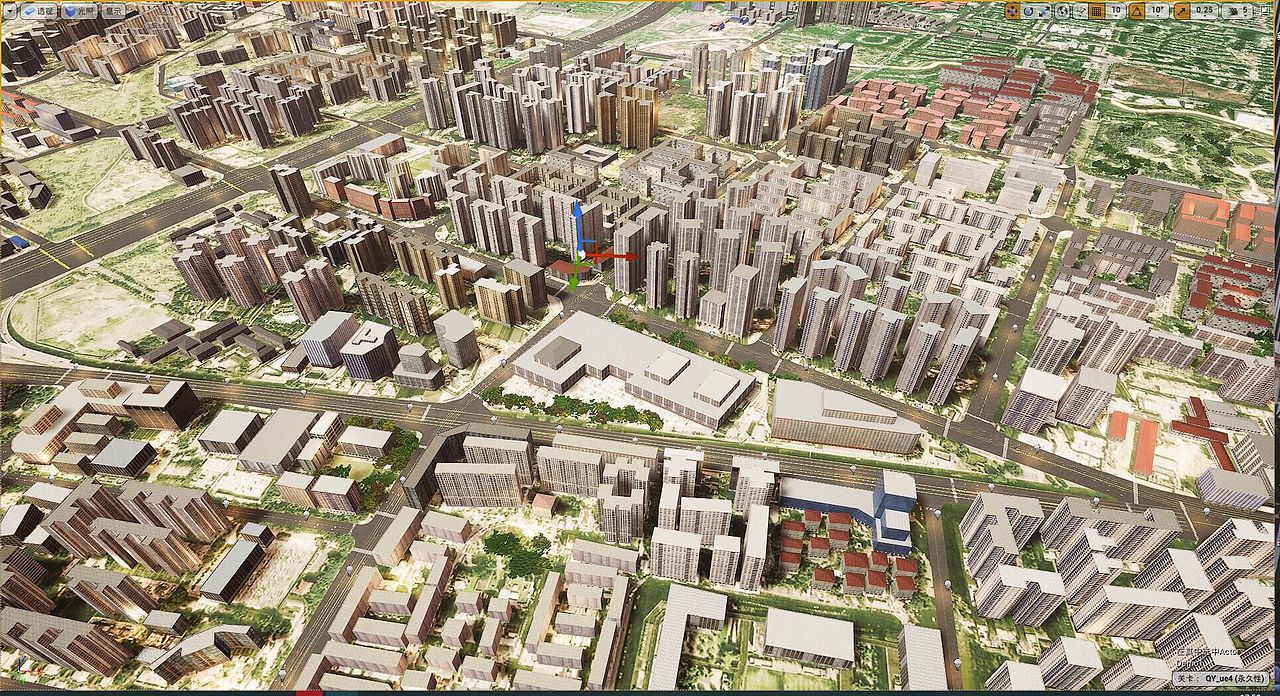 智慧城市可视化平台全国任意城市建模