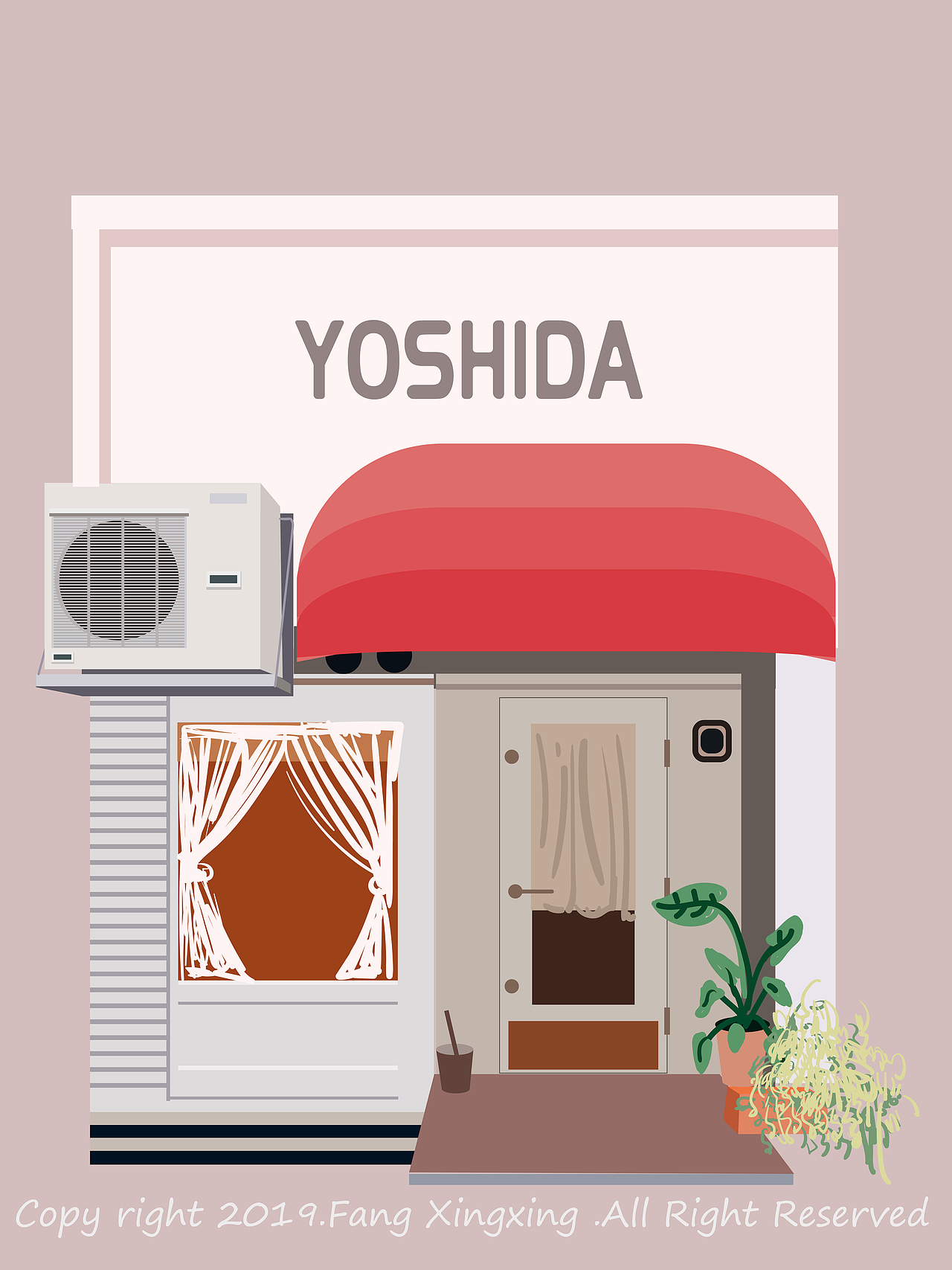 房子（26/365）（图ZMTcxNjY0ODIw） - 商业插画 - 站酷设计师方醒醒原创素材 - 站酷ZCOOL