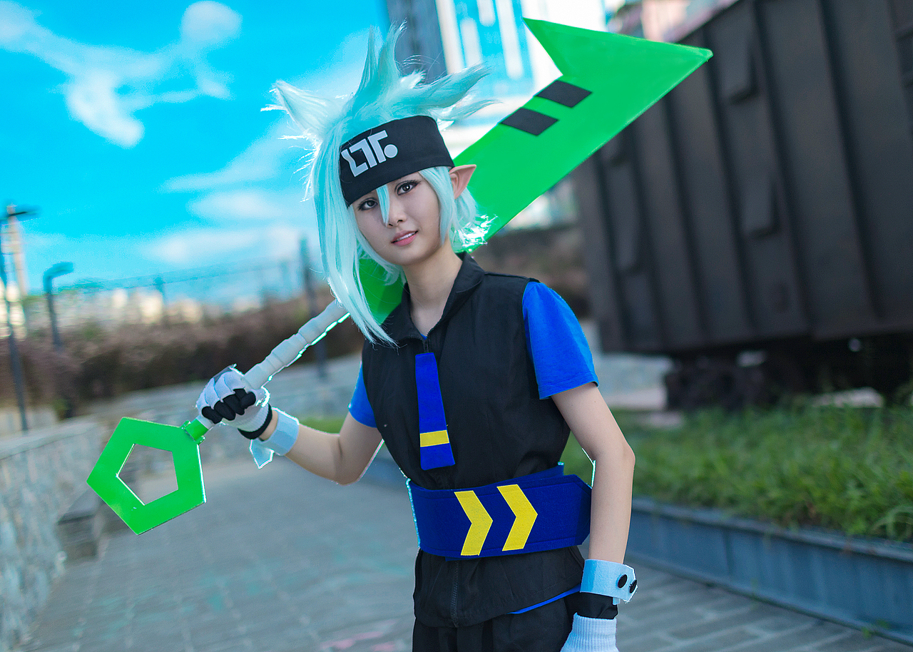 凹凸世界格瑞cos拍摄深圳约拍